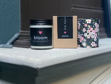 Load image into Gallery viewer, bloom (bergamot, cherry, freesia, magnolia, amber) coconut wax candle
