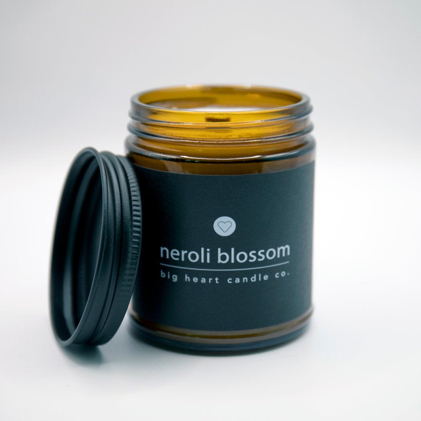 neroli blossom handcrafted candle