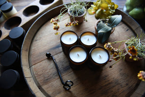 Coconut Wax and Wooden Wick Candles