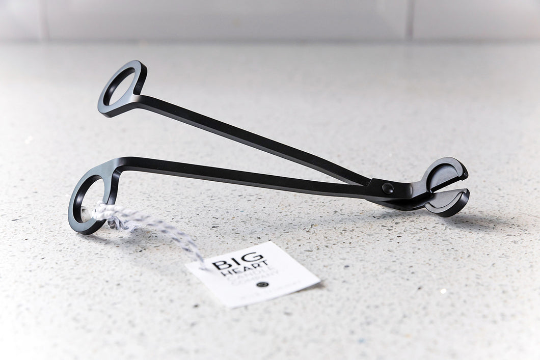 matte black candle wick trimmer