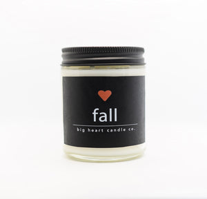 fall scented candle (apple, bourbon, vanilla)
