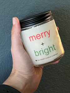 merry + bright candle bundle